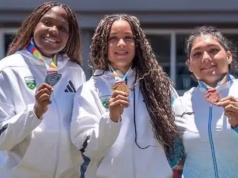 Atletas de Colombo brilham em abril e conquistam destaque no atletismo nacional e internacional atletismo, Maria Gabriela Maier, Kimberly Assiz, Thaliane Cruz, Colombo, Jogos Sul-Americanos, Mundial Sub-20